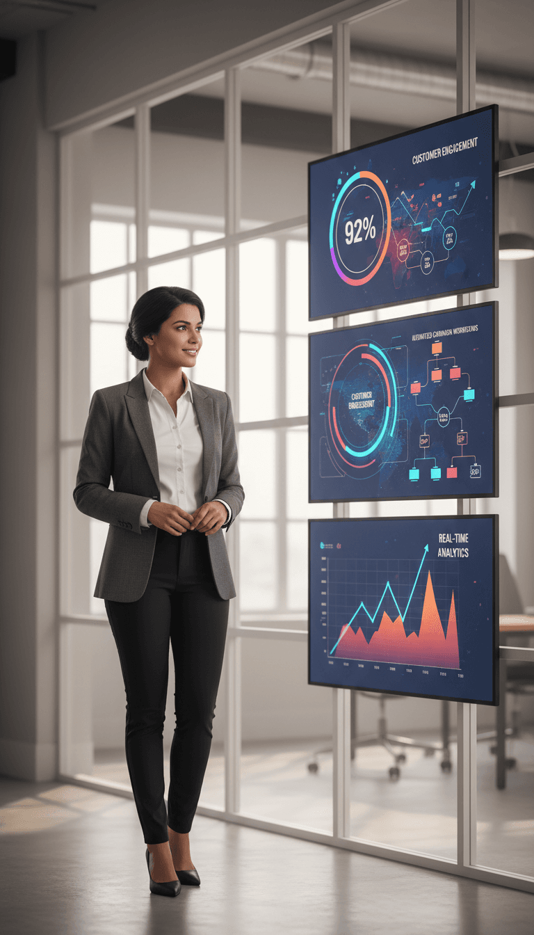 Marketing professional portrait