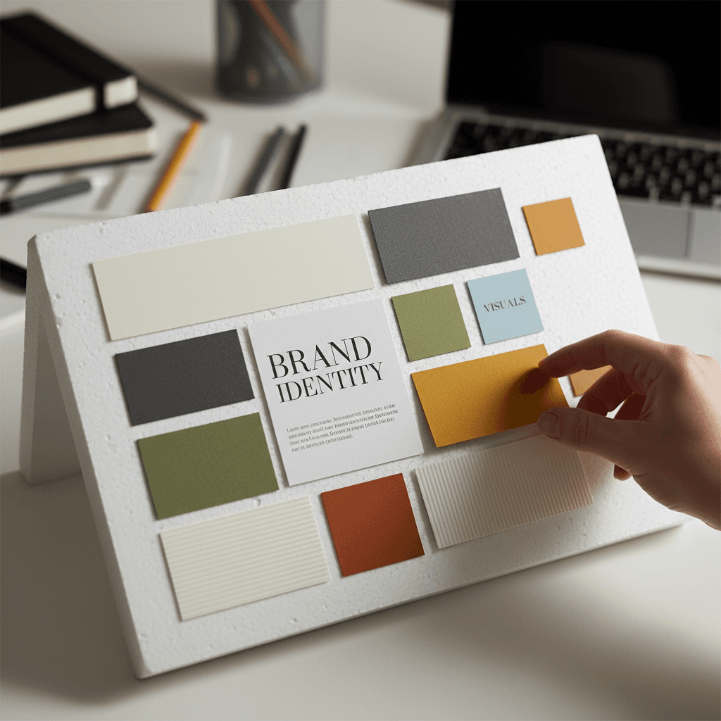 Brand design materials